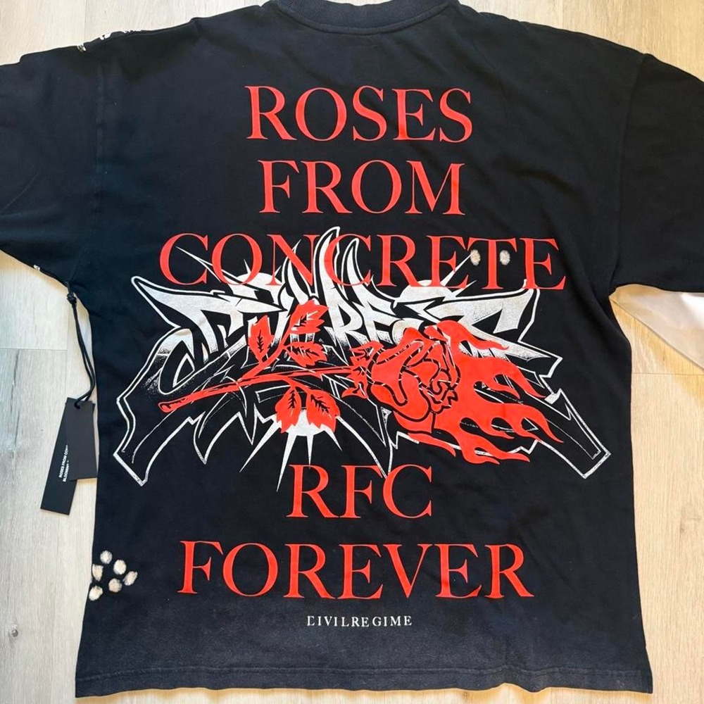 Civil Regime Circus American Tee Oversized - Picture 2 of 3
